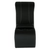 RM-CA16 Truck Console with Cupholders and with Storage Black Vinyl White Thread - image 1