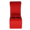 RM-CA21 Truck Console with Cupholders and with Storage Red Vinyl Black Thread - image 1