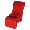 RM-CA26 Truck Console with Cupholders and with Storage Red Vinyl White Thread - image 3