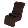 RM-CA33 Truck Console with Cupholders and with Storage Brown Vinyl Brown Thread - image 3