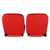 RM-UA22X1 Low Back Bucket Sport Mod I Seat Set Red Vinyl Wide Red Insert Black Thread - image 4