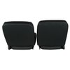 RM-UB1211 Low Back Bucket Sport Mod II Seat Set Black Vinyl Narrow Red/Black Insert Black Thread - image 4