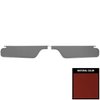 SV15103AC Basketweave Visor for 1965 Pontiac Bonneville/Catalina Hardtop Red - image 1