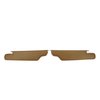 SV2565V Sun Visors for 1961-1962 Chevrolet Impala Saddle - image 1