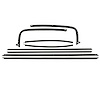70-72 CHEVELLE HTOP-8 PIE - image 1