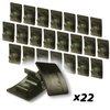 TBC03-22 Convertible Top Boot Clips for 1970-1971 Mopar E-Body