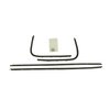 WW260 Outer Window Felts for 1971-1972 Plymouth B-Body 2 Door Hardtop - image 1