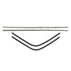WW276 Outer Window Felts for 1967-1968 Chrysler C-Body Fastback - image 1