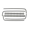 WX107 Outer Window Felts for 1966-1967 Dodge Charger - image 1