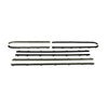 WX110 Outer Window Felts for 1967-1969 Plymouth Barracuda 2 Door Hardtop - image 1
