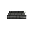 WX144 Outer Window Felts for 1963-1966 Plymouth Valiant 2 Door Sedan - image 1