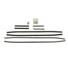 WX194 Window Felts for 1971 Mopar E-Body Convertible - image 1