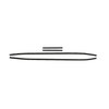 WX212 Outer Window Felts for 1970 Barracuda Hardtop/Coupe - image 1