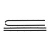 WX222 Outer Window Felts for 1968-1970 Dodge Charger - image 1