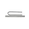 WX229 Outer Window Felts for 1963 Mopar B-Body 2 Door Hardtop - image 1