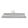 WX230 Outer Window Felts for 1964-1965 Mopar B-Body 2 Door Hardtop - image 1