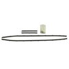 WX297 Outer Window Felts for 1967-1969 Plymouth Barracuda 2 Door Hardtop - image 1