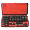 15-Piece Metric 6-Point, 1/2 in. Drive Deep Impact Socket Set