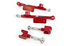 101517-R Adjustable upper & lower control arms; Red - image 1