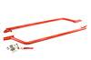 1052-R S197 subframe connectors; Red - image 1