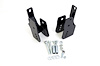 1060-B Bolt-in control arm relocation brackets; Black - image 1