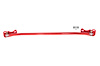 2009-R 1987-1992 GM F-Body Adjustable Strut Tower Brace; Red - image 1