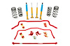 207405-R 1993-2002 Camaro/Firebird Koni Shock/Spring/Sway Relocation Kit; Red - image 1