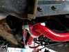 2119 1982-1992 GM F-Body Front Sway Bar Relocation Brackets; Black - image 2