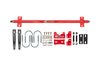 2147-R High Performance Splined Rear Sway Bar Fits 1982-2002 GM F-Body Cars [Red Finish] - image 2
