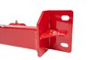 2200AS-R 1993-2002 GM F-Body Tunnel Brace Mount Stock Exhaust No Loop; Red - image 2