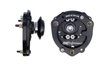 2255-1 Chevrolet Camaro Caster/Camber Adjustable Strut Mount Plate, Viking; Black - image 3
