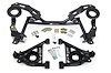 240131-B 1982-1992 GM F-Body Tubular K-member & A-arm Package, Factory Springs; Black - image 1