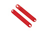 2401V-R 1982-1992 Upper Coilover Brace for UMI K-member; Red - image 1