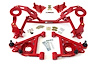 240331-R 1982-1992 GM F-Body Tubular K-member & A-arm Pkg, LS, Factory Springs; Red - image 1