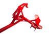 2407-R 1982-1992 GM F-Body Tubular K-member, Factory Springs, Road Race; Red - image 2