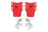2409-R 1982-1992 GM F-Body LSX Motor Mounts, Only for use with UMI K-members; Red