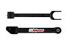 2540-B Camaro Rear Lower Trailing Links, Non-Adjustable, Poly Bushings, Black; Black - image 1