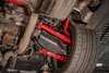 2540-B Camaro Rear Lower Trailing Links, Non-Adjustable, Poly Bushings, Black; Black - image 3