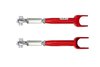 2542-R Camaro Rear Lower Trailing Links, Adjustable, Rod Ends, Red; Red - image 2