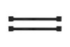 2543-B Camaro Rear Toe Rods, Non-Adjustable, Poly Bushings, Black; Black - image 3