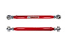 2545-R Camaro Rear Toe Rods, Adjustable, Rod Ends, Red; Red