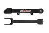 2553-B Camaro Rear Upper Control Arms, Non-Adjustable, Poly Bushings, Black; Black - image 2
