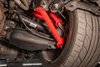2553-R Camaro Rear Upper Control Arms, Non-Adjustable, Poly Bushings, Red; Red - image 3