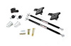 2628-B 1970-1981 GM F-Body Leaf Spring Traction Bars; Black - image 1