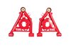 Tubular Front Lower A-Arms for GM F-Body, G-Body, S10 [Polyurethane Bushings, Red Powdercoat] - image 4