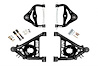 Tubular Front Upper and Lower A-Arm Kit for 1978-1988 GM G-Body, S10 [Delrin Bushings]