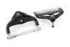 3056-2-B 1978-1988 G-Body, S10 Tubular Front Upper A-Arms, Adjustable; Black - image 2