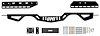 3108-B Adjustable Modular Transmission Crossmember for 1978-1988 GM G-Body [Black]