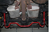 3612-B Extended Length Lower Control Arms Polyurethane 78-96 GM B-Body; Black - image 1