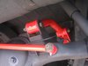 3651-B Upper Control/Trailing Arm Banana Arm 59-64 GM B-Body; Black - image 2